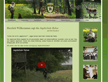 Tablet Screenshot of jagdschule-rehse.de